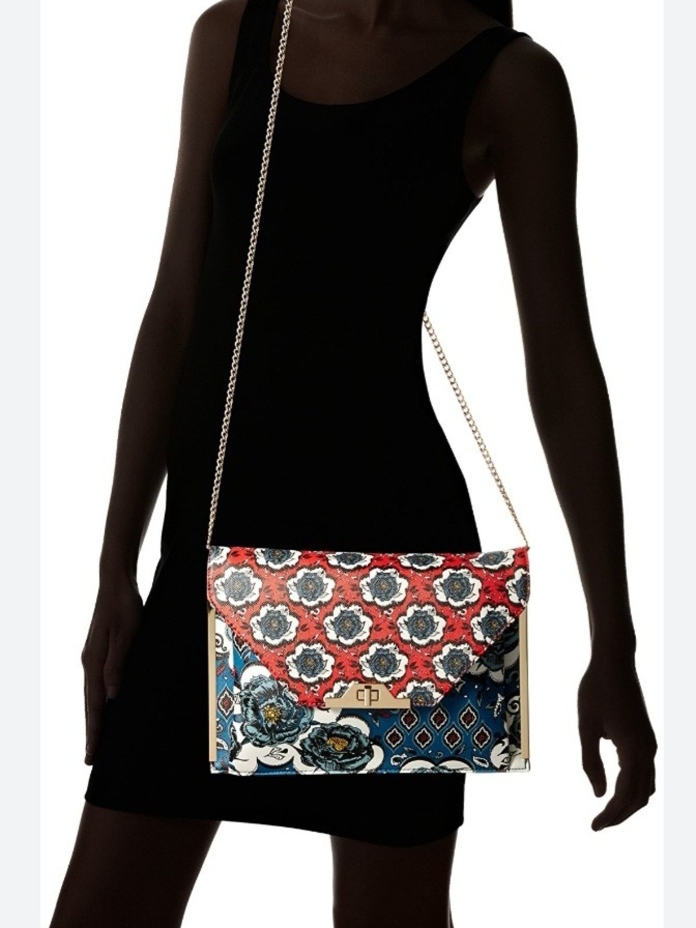 ALDO - Vintage Scaldasole Envelope Clutch/Crossbody Purse - Picture 2 of 16